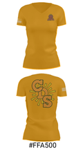 Corona Del Sol High School Tennis 5181555 Women's Short Sleeve V-neck Shirt - 21