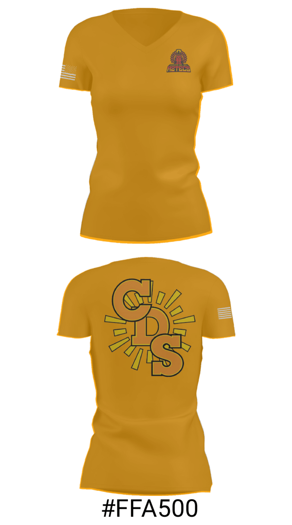 Women's Short Sleeve Vneck Shirt, Corona Del Sol High School Tennis, Tennis, Teamtime, Team time, sublimation, custom sports apparel, team uniforms, spirit wear, spiritwear, sports uniforms, custom shirts, team store, custom team store, fundraiser sports, apparel fundraiser
