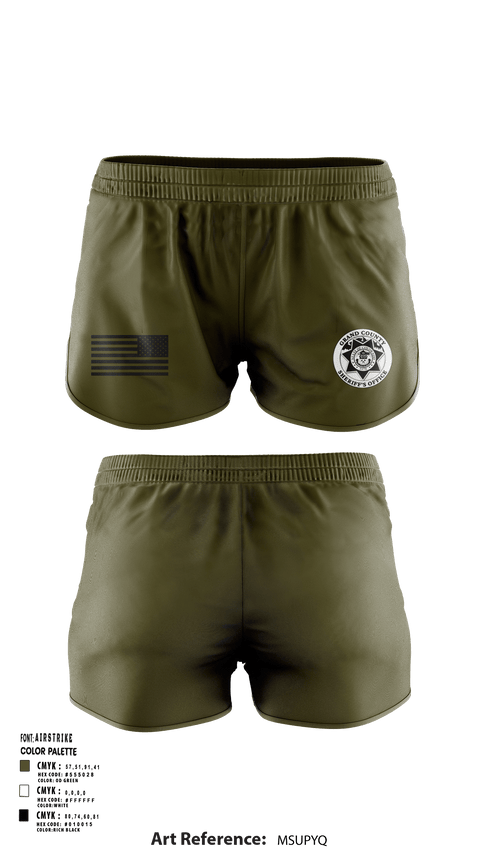 Ranger Panties, GCSO K9, , Teamtime, Team time, sublimation, custom sports apparel, team uniforms, spirit wear, spiritwear, sports uniforms, custom shirts, team store, custom team store, fundraiser sports, apparel fundraiser