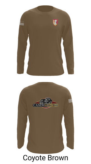 Long Sleeve Performance Shirt, Charlie Battery, 1st Battalion 1st Air Defense Artillery Regiment, , Teamtime, Team time, sublimation, custom sports apparel, team uniforms, spirit wear, spiritwear, sports uniforms, custom shirts, team store, custom team store, fundraiser sports, apparel fundraiser