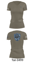 CVN 77 George HW Bus 94572783 Women's Short Sleeve V-neck Shirt - 38