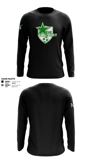 Long Sleeve Performance Shirt, Lil' Shooters Starter Soccer, Men's Soccer, Teamtime, Team time, sublimation, custom sports apparel, team uniforms, spirit wear, spiritwear, sports uniforms, custom shirts, team store, custom team store, fundraiser sports, apparel fundraiser