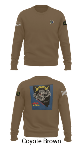 Crew Neck Sweatshirt, 152 Port Dawgs, Air Force, Teamtime, Team time, sublimation, custom sports apparel, team uniforms, spirit wear, spiritwear, sports uniforms, custom shirts, team store, custom team store, fundraiser sports, apparel fundraiser
