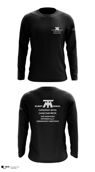 Long Sleeve Performance Shirt, MT ELECTRICAL SERVICES, , Teamtime, Team time, sublimation, custom sports apparel, team uniforms, spirit wear, spiritwear, sports uniforms, custom shirts, team store, custom team store, fundraiser sports, apparel fundraiser