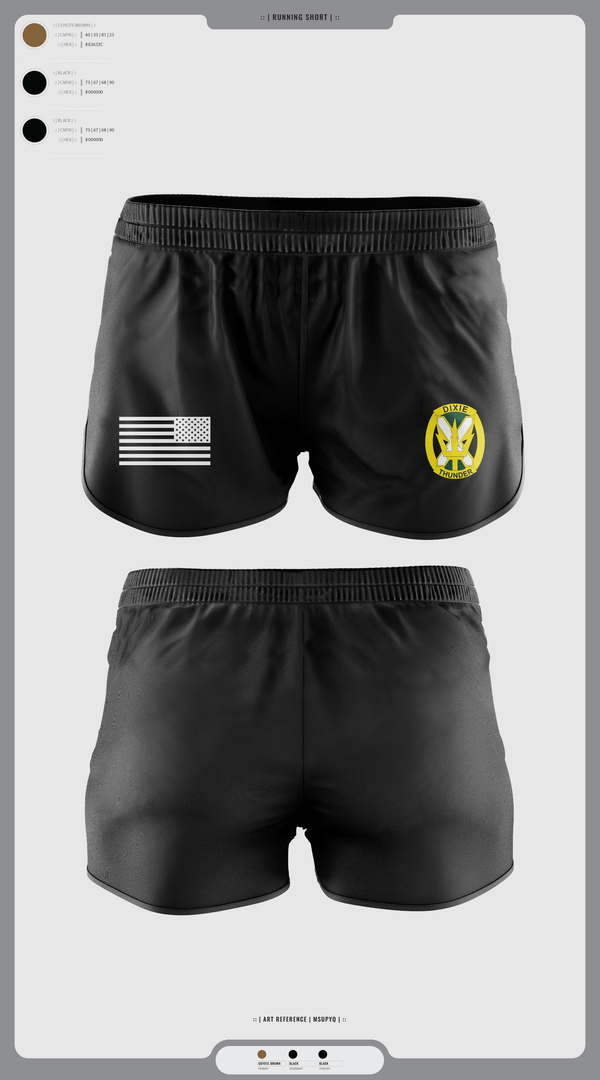 Womens Shorts, Charlie Company, National Guard, Teamtime, Team time, sublimation, custom sports apparel, team uniforms, spirit wear, spiritwear, sports uniforms, custom shirts, team store, custom team store, fundraiser sports, apparel fundraiser