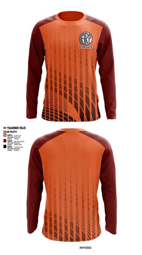 Long Sleeve Performance Shirt, River Plate, Men's Soccer, Teamtime, Team time, sublimation, custom sports apparel, team uniforms, spirit wear, spiritwear, sports uniforms, custom shirts, team store, custom team store, fundraiser sports, apparel fundraiser