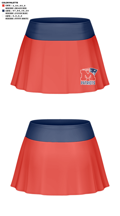 Marion High School Cheer 46116477 Skort - 41
