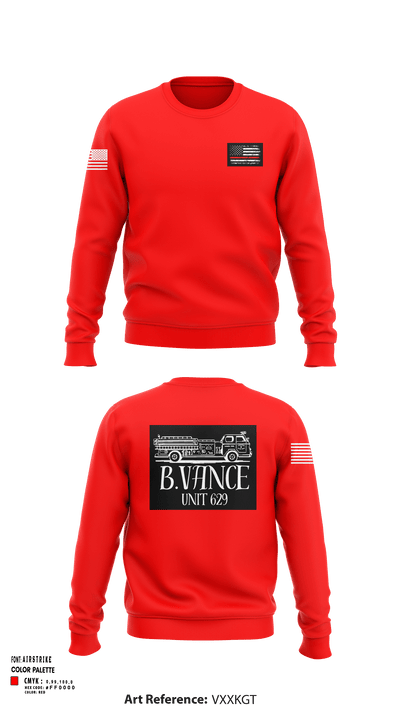 629 6455846 Crew Neck Sweatshirt - 117