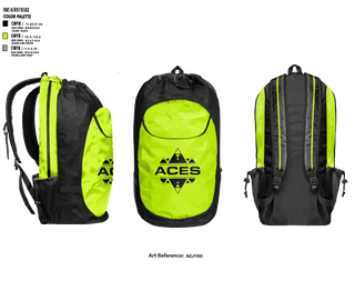 Gear Bag, Georgia Aces, Women's Volleyball, Teamtime, Team time, sublimation, custom sports apparel, team uniforms, spirit wear, spiritwear, sports uniforms, custom shirts, team store, custom team store, fundraiser sports, apparel fundraiser