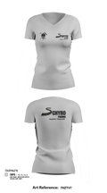 Schyro paving 23957355 Women's Short Sleeve V-neck Shirt - 111