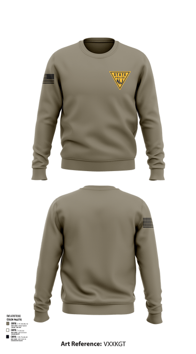 New Jersey state police 11429252 Crew Neck Sweatshirt - 135