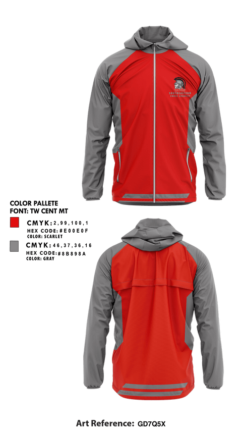 Windbreaker, Southeastern Senior High School Cross Country, Cross Country, Teamtime, Team time, sublimation, custom sports apparel, team uniforms, spirit wear, spiritwear, sports uniforms, custom shirts, team store, custom team store, fundraiser sports, apparel fundraiser