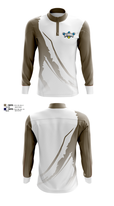 Barrie North Winter Tennis 29940285 Quarter Zip Jacket - 25