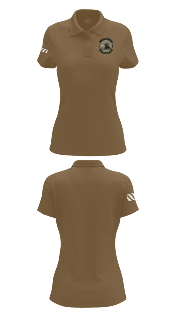Womens Short Sleeve Performance Polo, 102nd CES, Air Force, Teamtime, Team time, sublimation, custom sports apparel, team uniforms, spirit wear, spiritwear, sports uniforms, custom shirts, team store, custom team store, fundraiser sports, apparel fundraiser