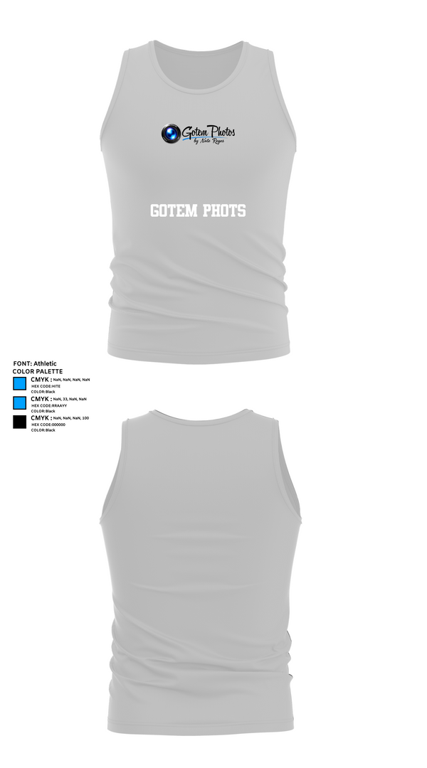 Tank Top, Gotem Phots, , Teamtime, Team time, sublimation, custom sports apparel, team uniforms, spirit wear, spiritwear, sports uniforms, custom shirts, team store, custom team store, fundraiser sports, apparel fundraiser