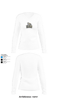 Douglas County High School Golf 70822223 Women's Long Sleeve V-neck Shirt - 15