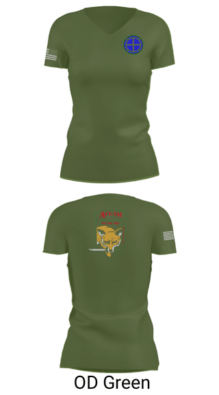 Womens Short Sleeve Vneck Shirt, A co 935th ASB 3rd Platoon, National Guard, Teamtime, Team time, sublimation, custom sports apparel, team uniforms, spirit wear, spiritwear, sports uniforms, custom shirts, team store, custom team store, fundraiser sports, apparel fundraiser