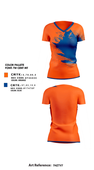 Womens Short Sleeve Vneck Shirt, Central Middle School Golf, Golf, Teamtime, Team time, sublimation, custom sports apparel, team uniforms, spirit wear, spiritwear, sports uniforms, custom shirts, team store, custom team store, fundraiser sports, apparel fundraiser