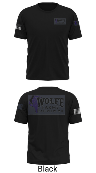 Short Sleeve Performance Shirt, Wolfe FarmsWolfe Farms, , Teamtime, Team time, sublimation, custom sports apparel, team uniforms, spirit wear, spiritwear, sports uniforms, custom shirts, team store, custom team store, fundraiser sports, apparel fundraiser