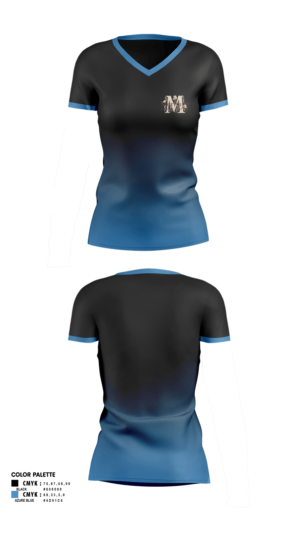Womens Short Sleeve Vneck Shirt, Meritage resort, , Teamtime, Team time, sublimation, custom sports apparel, team uniforms, spirit wear, spiritwear, sports uniforms, custom shirts, team store, custom team store, fundraiser sports, apparel fundraiser