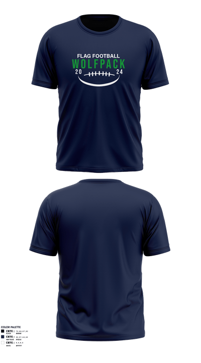 Maywood Center for Enriched Studies Football 19827825 Short Sleeve Performance Shirt - 2