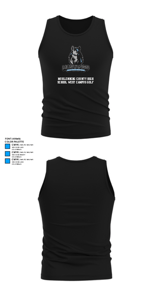Tank Top, Muhlenberg County High School West Campus Golf, Golf, Teamtime, Team time, sublimation, custom sports apparel, team uniforms, spirit wear, spiritwear, sports uniforms, custom shirts, team store, custom team store, fundraiser sports, apparel fundraiser