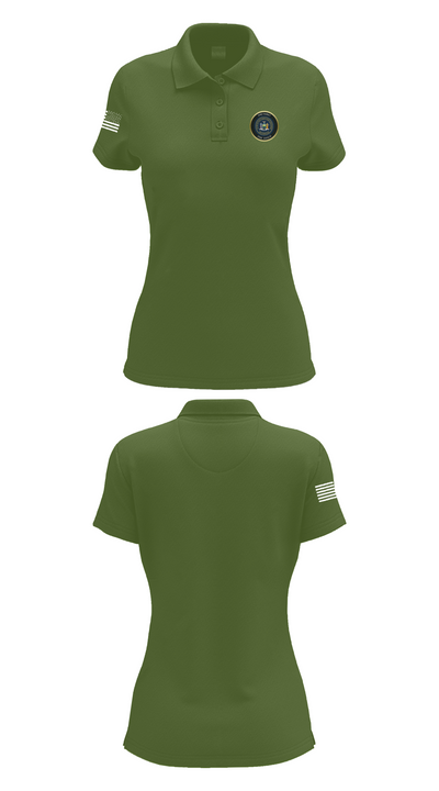 CCPD PBA 68821027 Women's Short Sleeve Performance Polo  - 52