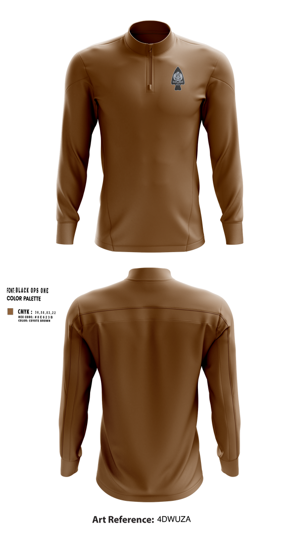 Quarter Zip Jacket, SST, Army, Teamtime, Team time, sublimation, custom sports apparel, team uniforms, spirit wear, spiritwear, sports uniforms, custom shirts, team store, custom team store, fundraiser sports, apparel fundraiser