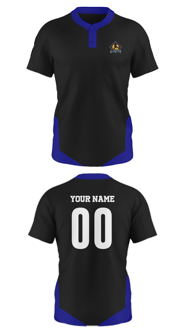 Two Button Softball Jersey, Women's Fastpitch Softball Association, Softball, Teamtime, Team time, sublimation, custom sports apparel, team uniforms, spirit wear, spiritwear, sports uniforms, custom shirts, team store, custom team store, fundraiser sports, apparel fundraiser