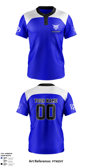 Two Button Softball Jersey, Dexter Demons, Softball, Teamtime, Team time, sublimation, custom sports apparel, team uniforms, spirit wear, spiritwear, sports uniforms, custom shirts, team store, custom team store, fundraiser sports, apparel fundraiser
