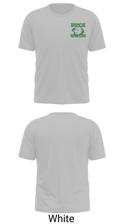 Brick Township High School Bowling 91712192 Short Sleeve Performance Shirt - 11
