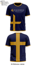 Pusch Ridge Christian Academy Upper School Cheer 62577727 Short Sleeve Performance Shirt - 41