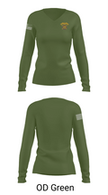 611th 22611110 Women's Long Sleeve V-neck Shirt - 57