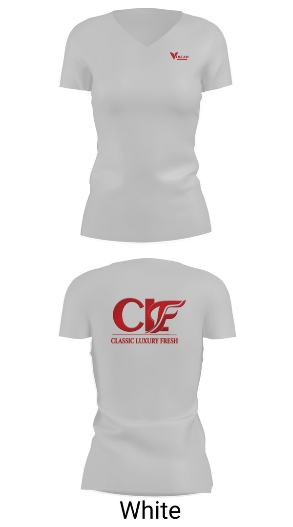 Womens Short Sleeve Vneck Shirt, CLF, , Teamtime, Team time, sublimation, custom sports apparel, team uniforms, spirit wear, spiritwear, sports uniforms, custom shirts, team store, custom team store, fundraiser sports, apparel fundraiser