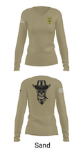 Charlie Squad 89952871 Women's Long Sleeve V-neck Shirt - 92