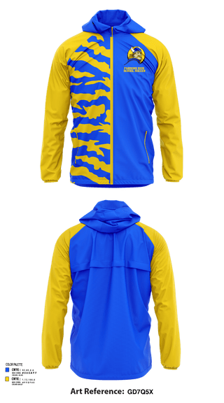 Windbreaker, Parsons High School Soccer, Men's Soccer, Teamtime, Team time, sublimation, custom sports apparel, team uniforms, spirit wear, spiritwear, sports uniforms, custom shirts, team store, custom team store, fundraiser sports, apparel fundraiser