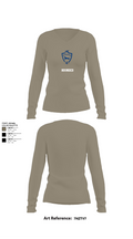 Hounded 82283607 Women's Long Sleeve V-neck Shirt - 28
