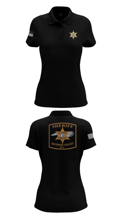 DCSO 2nd Squad 88139355 Women's Short Sleeve Performance Polo  - 33
