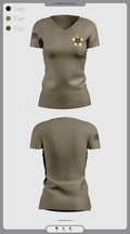 Deputy Cleveland 11330003 Women's Short Sleeve V-neck Shirt - 2
