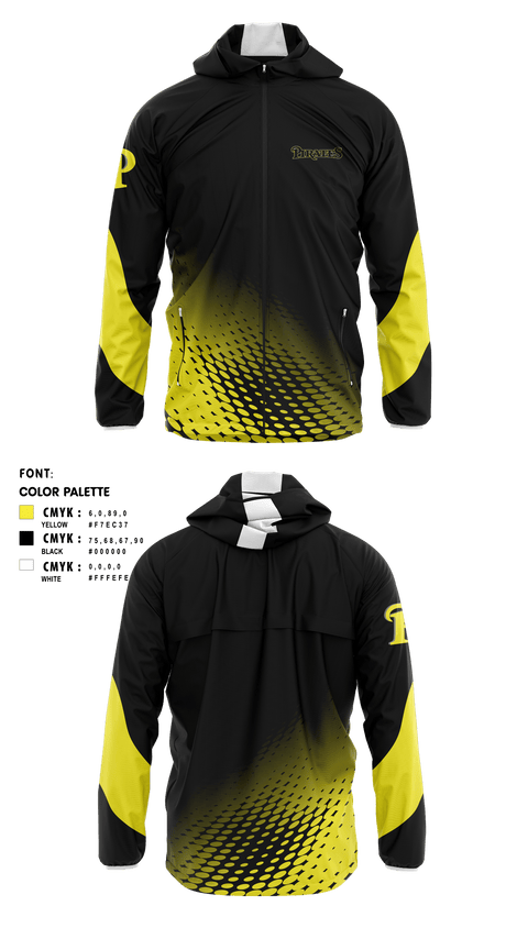 Windbreaker, Los Angeles Pirates, Softball, Teamtime, Team time, sublimation, custom sports apparel, team uniforms, spirit wear, spiritwear, sports uniforms, custom shirts, team store, custom team store, fundraiser sports, apparel fundraiser