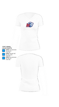 Madras High School Cross Country 26363837 Women's Short Sleeve V-neck Shirt - 18