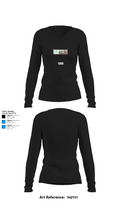 OD01 70309443 Women's Long Sleeve V-neck Shirt - 21
