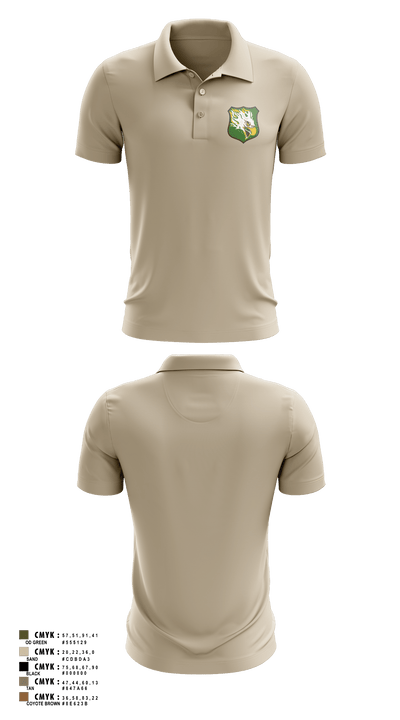EASTERN MICHIGAN UNIVERSITY ROTC 943753 Short Sleeve Performance Polo - 3