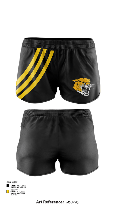 Illini Central High School Cheer 31723902 Women's Shorts - 126