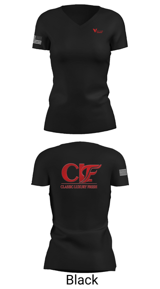 Womens Short Sleeve Vneck Shirt, CLF, , Teamtime, Team time, sublimation, custom sports apparel, team uniforms, spirit wear, spiritwear, sports uniforms, custom shirts, team store, custom team store, fundraiser sports, apparel fundraiser