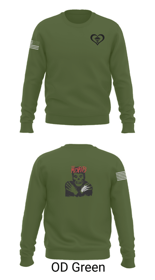 Crew Neck Sweatshirt, 3rd squad, Army, Teamtime, Team time, sublimation, custom sports apparel, team uniforms, spirit wear, spiritwear, sports uniforms, custom shirts, team store, custom team store, fundraiser sports, apparel fundraiser