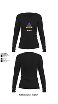 matsg-23 81067333 Women's Long Sleeve V-neck Shirt - 22