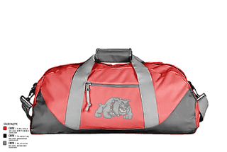 Duffle Bag, Okmulgee High School Football, Football, Teamtime, Team time, sublimation, custom sports apparel, team uniforms, spirit wear, spiritwear, sports uniforms, custom shirts, team store, custom team store, fundraiser sports, apparel fundraiser