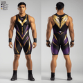 Rantoul Jr. Eagles 24320396 Wrestling Singlet - 8
