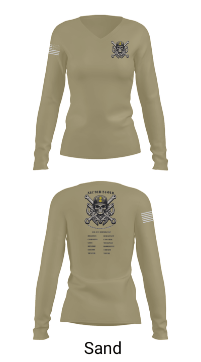 ALC 64458782 Women's Long Sleeve V-neck Shirt - 97